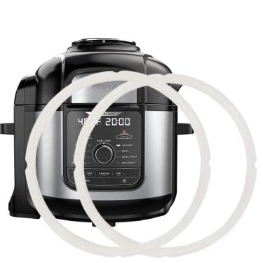 Imagem de iAbler Anel De Vedação Original Compatível Com Peças Reposição Ninja Foodi, Junta Para Panela Pressão Foodi 6,5 E 8 Qt, Silicone Fd401/Fd302/Os401/Os301/Op401/Op302 - 2 Unidades