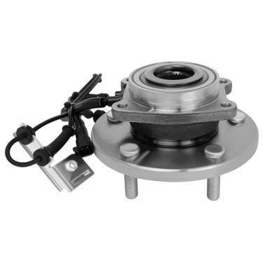 Imagem de Conjunto de cubo e rolamento da roda dianteira 513273 compatível com 2009-2014 para Volkswagen para Routan 2012-2015 para Ram para C/V 5 terminais W/ABS 1 peça