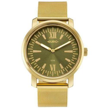 Imagem de Relógio Euro Feminino Metal Dourado Eupc20Aa/4V