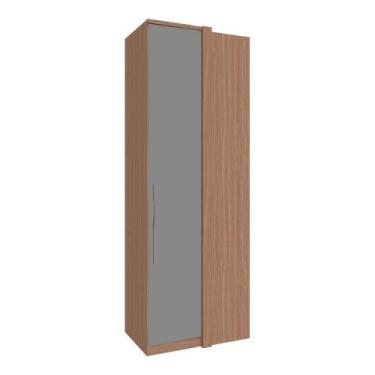 Imagem de Guarda Roupa 1 Porta Correr Para Canto Reto 245cm Setiba Plus Rimo Car