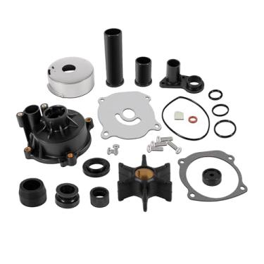 Imagem de Kit de reparo de bomba de água de motor externo de barco com caixa para Johnson Evinrude V4 V6 V8 75-250HP, kit de reparo de impulsor de bomba de água de atualização, semelhante a 435929 5001595 18
