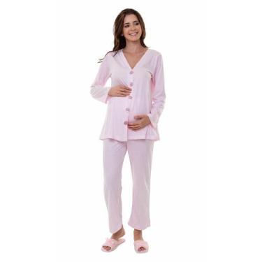 Imagem de Conjunto Pijama Rosê - Thery, Rosa, 44