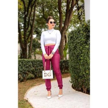 Imagem de calça feminina jogger bengaline - filo modas, Verde, G