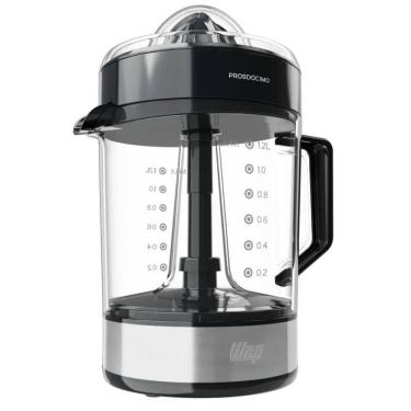 Imagem de Espremedor de Frutas 1.2L Wap 1200W Desmontavel Inox Preto 220V