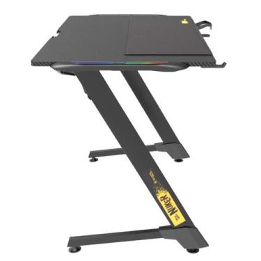 Imagem de Mesa Gamer Bright RGB Organização e Estilo em um Só Produto