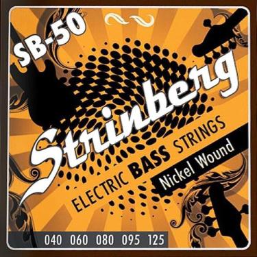 Imagem de Encordoamento Corda para Contra Baixo 5 Cordas 0.40 Strinberg SB50 Nic