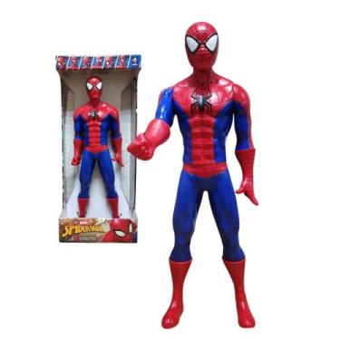 Imagem de Boneco Homem-Aranha Gigante 45cm Mimo Toys Com Articulações