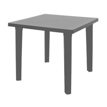 Imagem de Mesa Tramontina Sancho 80 x 80 cm em Polipropileno Preto