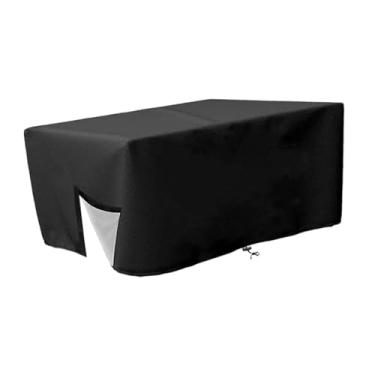 Imagem de Generic Capa para carrinho de vagão, cobertura com cordão, protetor de chuva, tecido Oxford, dobrável para compras no quintal, pesca, gramado