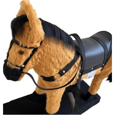 Imagem de Cavalinho De Balanço Poney De Sela - Cavalinho Original