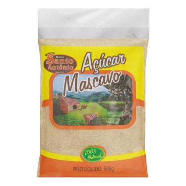 Imagem de Acucar Mascavo Santo Antonio Pacote 500g - Santo Antônio