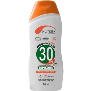 Imagem de Protetor Solar FPS 30 com Repelente 120 ml Nutriex