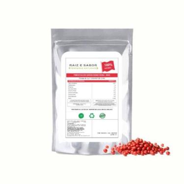 Imagem de Pimentas Em Grãos Reino Rosa 500g - Raiz e Sabor Tempero Natural