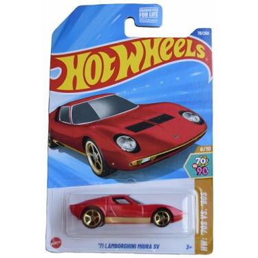 Imagem de Hot Wheels '71 Lamborghini Miura SV, '70s vs '90s 6/10 [red] 78/250