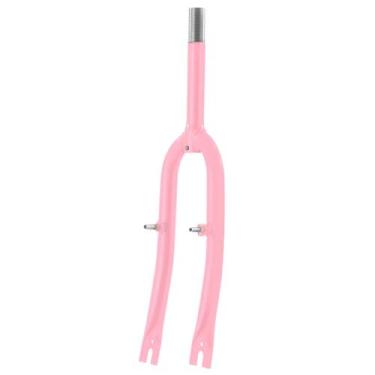 Imagem de Garfo em Aço Carbono Ultra Bikes Aro 26, Rosa bebe, Aro 26