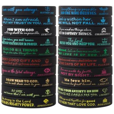 Imagem de KA-Bible Produtos de Escritório Etiquetas de Materiais Escolares de Escritório, Índices, Selos de Identificação, Suprimentos Pulseiras de Identificação para Adolescentes e Crianças