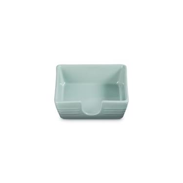 Imagem de Le Creuset Porta-guardanapos de coquetel de grés, 15 cm, sal marinho