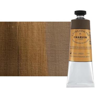 Imagem de Charvin Tinta a óleo extrafina – Tinta a óleo francesa profissional de luxo, exibindo os pigmentos da natureza, consistência cremosa com vivacidade – Tubo único de 60 ml – Umber cru