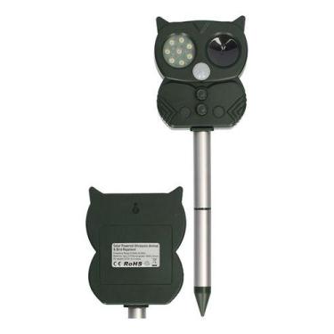 Imagem de Repelente Animais Solar Ultra-sônico Sensor Cão Gato Passar - Pool, Ve
