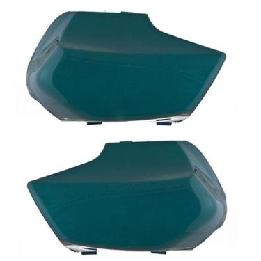 Imagem de Capa De Bengala Cromo Forte Moto Honda Biz 100 1998 À 2005, VERDE MARA