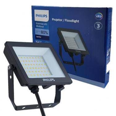 Imagem de Refletor Projetor Led Philips 30w Branco Frio 6500K IP65