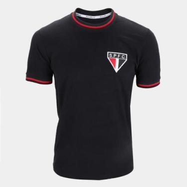 Imagem de Camisa São Paulo Classic RetrôMania Masculina - Preto - Retrô Mania, G