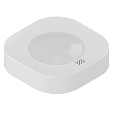 Imagem de Sensor de presença Inteligente WiFi, Instalação sem fio, compatível com Alexa e Google Assistente e bateria Interna recarregável. WEG HOME, Branco
