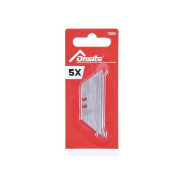 Imagem de Lâminas Para Estiletes Trapézio 18Mm Com 5 Peças Onsite