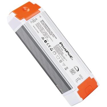 Imagem de PLUSPOE Driver de LED regulável de 60 W 12 V, Triac/ELV/MLV AC para CC compatível com regulador de intensidade de luz Lutron & Leviton, fonte de alimentação de LED regulável, transformador de 60W 12V