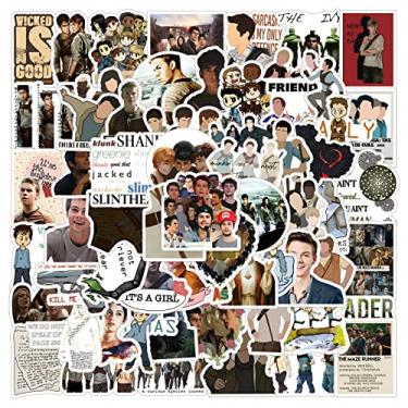 Imagem de 62 peças adesivos clássicos de filmes The Maze Runner para crianças, meninas, meninos, adolescentes, garrafas de água para adultos, laptops, malas, decoração de brinquedos de aniversário, festa de