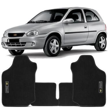Imagem de Tapete Automotivo Corsa Wind 1998/2002 Borracha Pvc - Tapecars