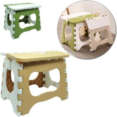 Imagem de Banco Dobravel De Plastico Infantil 22,8X19,5X17,5Cm - FWB