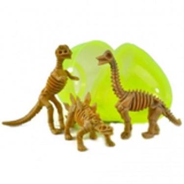 Imagem de Ovo De Dinossauro Com 03 Esqueletos De Dinossauros Dentro - ARk Toys
