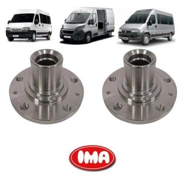 Imagem de Par Cubo Da Roda Dianteira - Jumper 2003 A 2016 / Ducato 2000 A 2013 /
