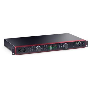 Imagem de Focusrite Interface De Áudio Usb Scarlett 18I20 4ª Geração, Para Gravação Multipista, Produção Musical E Podcasting — Alta Fidelidade, Qualidade Estúdio. Todo O Software Que Você Precisa Gravar.