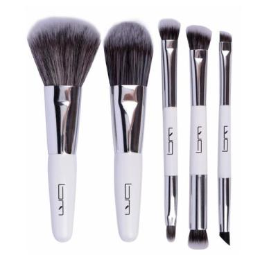 Imagem de Conjunto de pincéis de maquiagem Brush Master Travel com bolsa, 5 peça