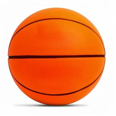 Imagem de Bola de basquete silenciosa, jovem para presente, interior para treinamento de bola basquete silencioso interior, bola de basquete silenciosa para drible, ruído sem espuma, bola de basquete Drible