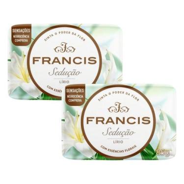 Imagem de Kit 2 Sabonete Francis Sedução Lírio 85g