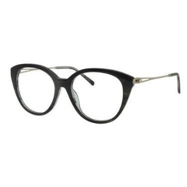 Imagem de Armação De Óculos Bulget Bg7220 A02 Preto Brilho Riscado-Feminino