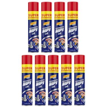 Imagem de Kit 9 Desengripantes Multiuso Lubrificante MP1 Spray 300ML Mundial Prime