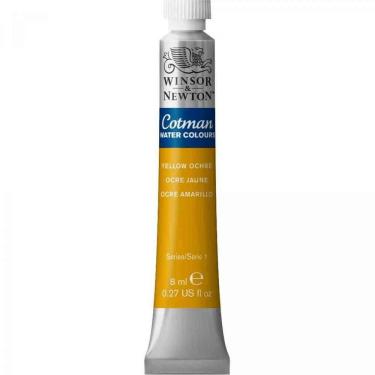 Imagem de Aquarela Cotman W&N Tubo 744 Yellow Ochre 8Ml