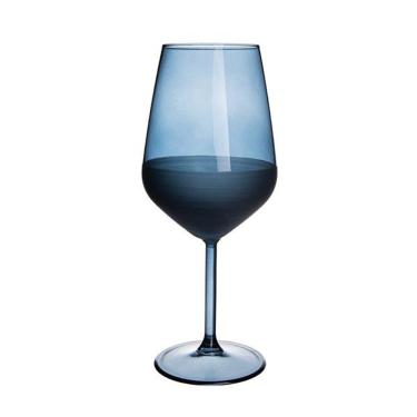 Imagem de Taça Copa E Cia Duo 490ml Em Vidro Azul Navy