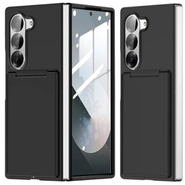 Imagem de Capa para Galaxy Z Fold6, a melhor proteção contra impressões digitais (para Galaxy Z Fold6/preta)