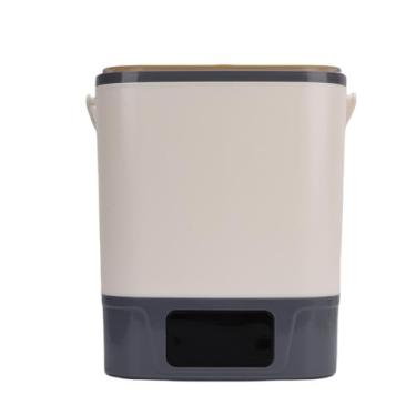 Imagem de Luocute Máquina de Lavar Portátil 10l Mini Lavadora de Roupas Pequenas de Roupas de Roupa Com Cesta de Spin para Banheiros de Apartamento de Dormitório (Plugue da UE)