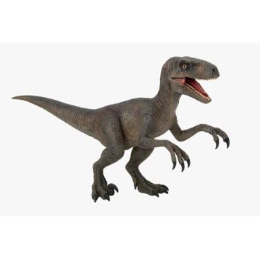 Imagem de Brinquedo Dinossauro Dino Walkers com Luz e Som Realista, Movimento Automático e Rugido, Brinquedo Interativo Infantil para Crianças 3+ Anos, Estímulo Criativo e Diversão Educativa (Velociraptor)