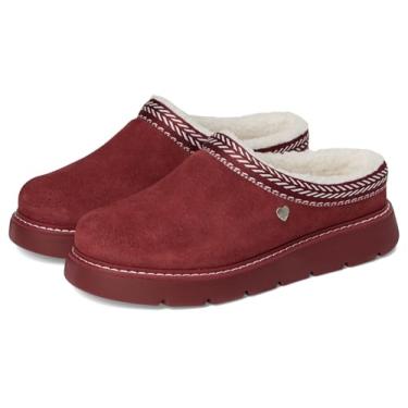 Imagem de Skechers Chinelo feminino Keepsakes Lite-Fuzzy Dreams, Burgandy, 8