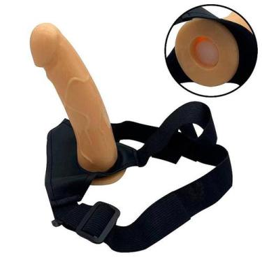 Imagem de Cinta StrapOn Peniana com Capa 16,5 x 4cm - Sexy Import