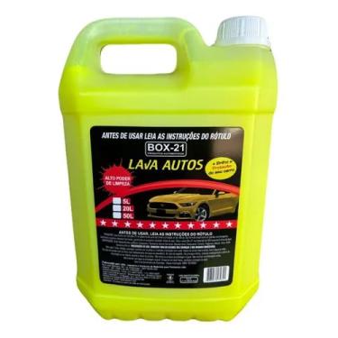 Imagem de Shampoo Automotivo Detergente Carro Moto Com Cera 5 Litros