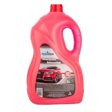 Imagem de Detergente Automotivo com Cera de Carnaúba,Tripla Ação: Limpa, Protege e Dá Brilho, Concentrado 5L