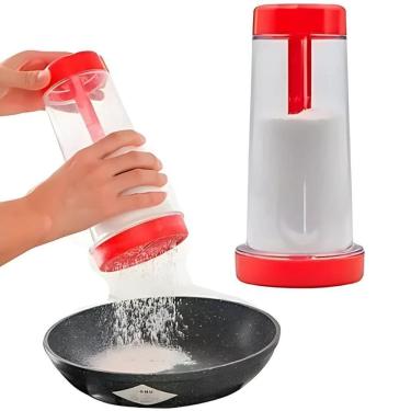Imagem de Tapioqueira Recipiente Polvilhador Cozinha Armazena Goma E